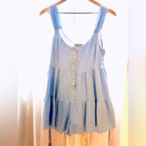 Urban Outfitters Ruffle Romper